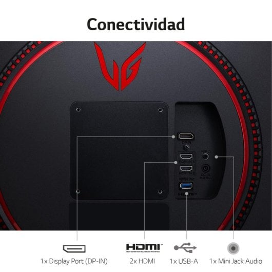 LG UltraGear 27GN800P-B 27" LED IPS QHD 144Hz Compatível com G-Sync