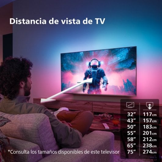 Philips The One 55PUS8558 Ambilight Téléviseur intelligent LED UltraHD 4K HDR10+ 55"