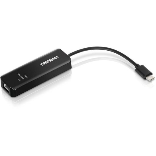 USB-C 3.1 zu Ethernet 2500 Mbit/s Adapter Trendnet TUC-ET2G v2.0R Schwarz