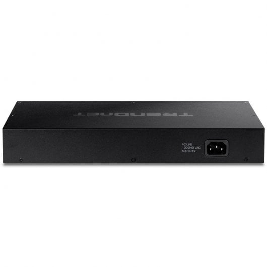 Trendnet TPE-TG182 commutateur réseau Gigabit Ethernet (10/100/1000) Connexion Ethernet, supportant l'alimentation via ce port (PoE) 1U Noir