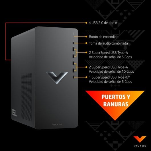 HP Victus 15L TG02-0167ns Intel Core i5-12400F/16GB/1TB + 512GB SSD/RTX 3050