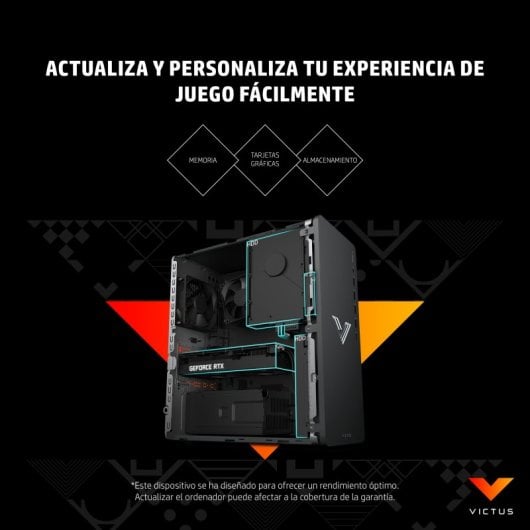 HP Victus 15L TG02-0167ns Intel Core i5-12400F/16GB/1TB + 512GB SSD/RTX 3050