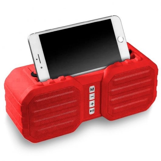 Cool Soho Altavoz Bluetooth 8W Rojo
