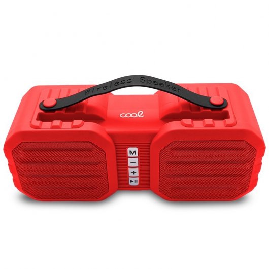 Cool Soho Altavoz Bluetooth 8W Rojo