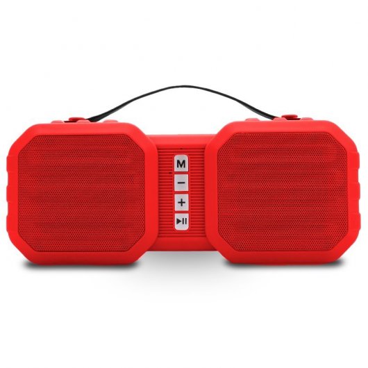 Cool Soho Altavoz Bluetooth 8W Rojo