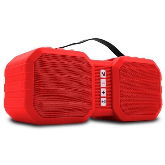 Cool Soho Altavoz Bluetooth 8W Rojo