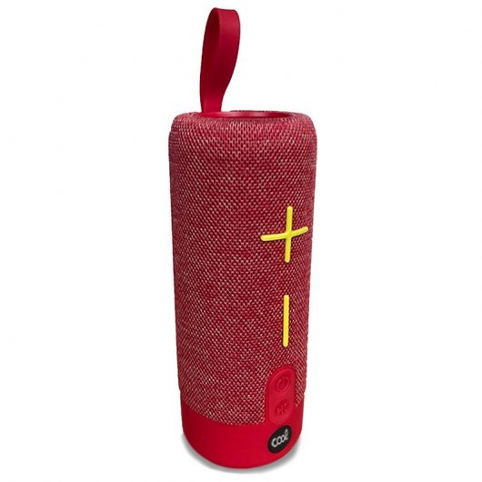 Cool Bass Altavoz Universal Bluetooth 10W Rojo