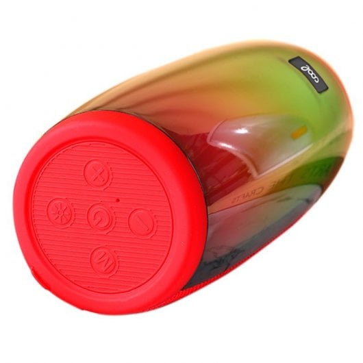 Cool LED Altavoz Bluetooth RGB 14W Rojo