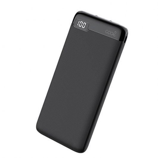 Cool Slim Universal Externer Akku Powerbank 10.000 mAh 2xUSB/2A Schwarz