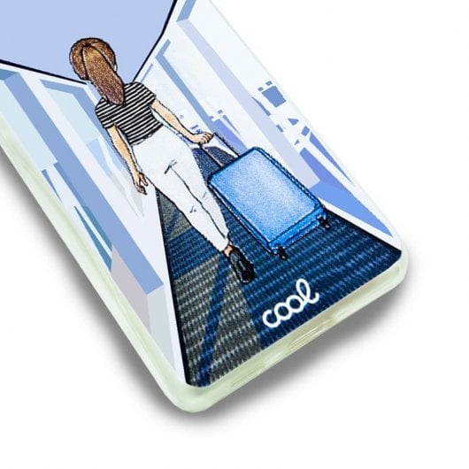 Cool Funda Dibujos Travel para iPhone 13 Mini