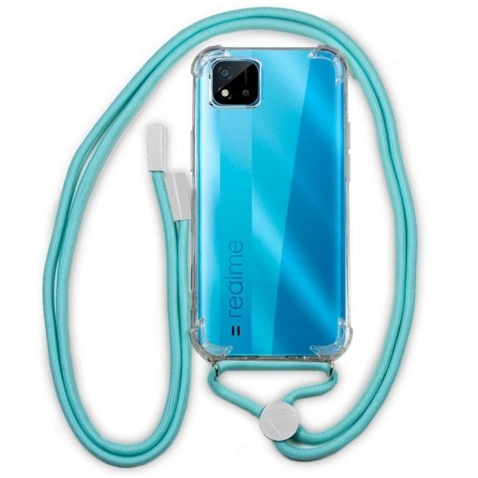 Cool Funda Cordón Mint para Realme C11 2021