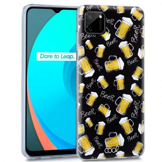 Cool Funda Dibujos Beer para Realme C11