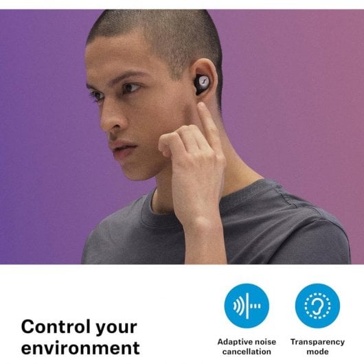 Sennheiser MOMENTUM True Wireless 3 Auriculares Bluetooth com Cancelamento de Ruído Brancos