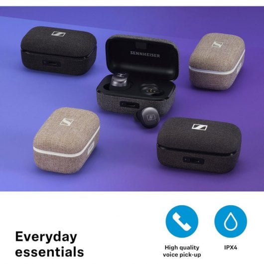 Sennheiser MOMENTUM True Wireless 3 Auriculares Bluetooth com Cancelamento de Ruído Brancos