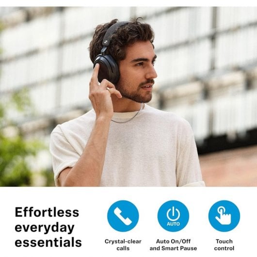 Sennheiser MOMENTUM 4 Cuffie Bluetooth wireless con cancellazione del rumore nere