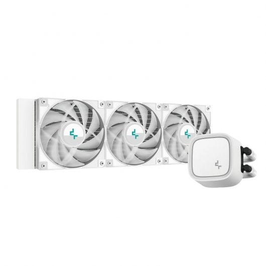 Kit di raffreddamento a liquido DeepCool LE720 ARGB 360 mm bianco