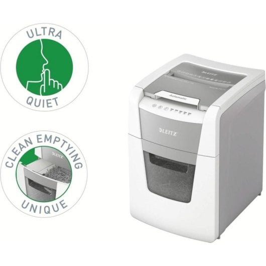 Aktenvernichter Leitz IQ AutoFeed 100 P4 Automatisch 34L Schredder