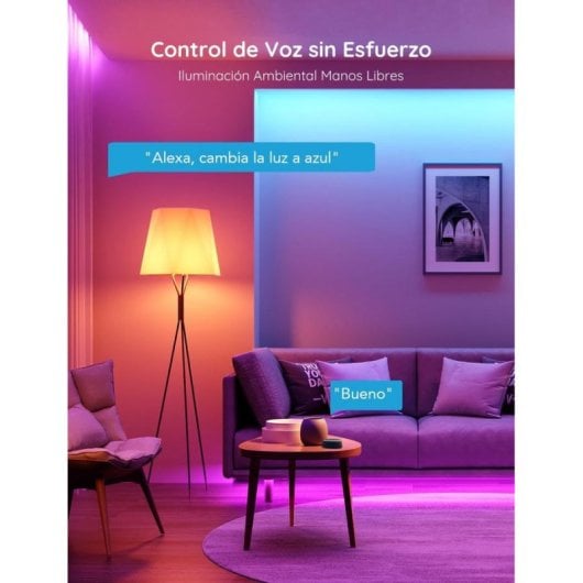 Bande LED Govee H61593A3ES 5m RGB Wi-Fi Bluetooth 16,7M couleurs intérieur