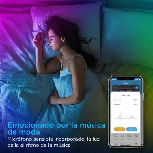 Bande LED Govee H61593A3ES 5m RGB Wi-Fi Bluetooth 16,7M couleurs intérieur