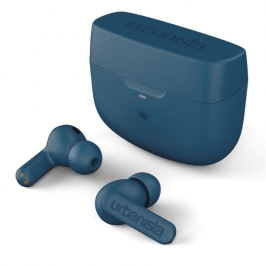 Cuffie Wireless Urbanista Atlanta Multipoint Acciaio Blu