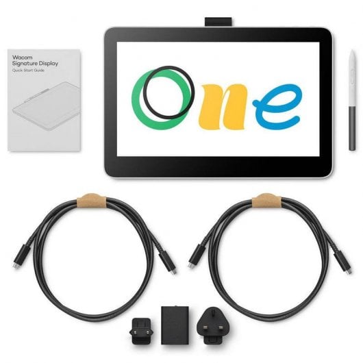 Wacom One 13 Touch Monitor Interactivo de 13.3" con Función Táctil de 10 Dedos