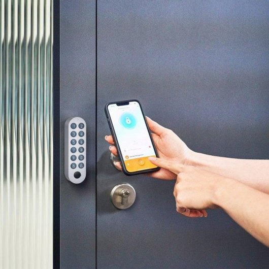 Serrure Intelligente Lockin P1 Pro Connexion sans fil Ouverture avec Empreinte digitale et Code Résistante IPX5