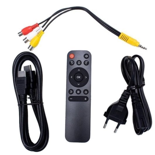 Projetor COOL STAR HD 2500 Lúmenes 200" LED LCD Portátil Altifalante Integrado Smart