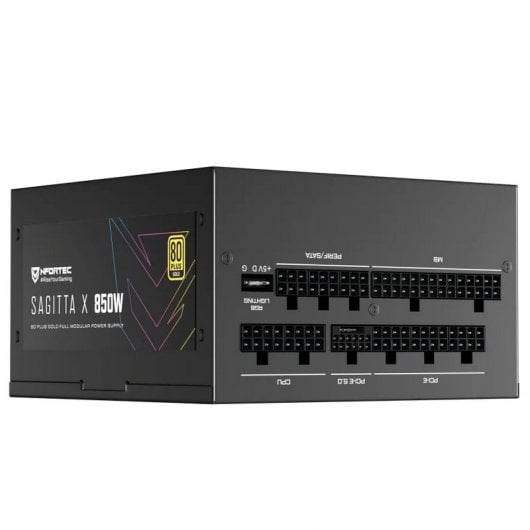 Nfortec Sagitta X 850W PCIE 5.0 80 Plus Gold Full Modular A-RGB