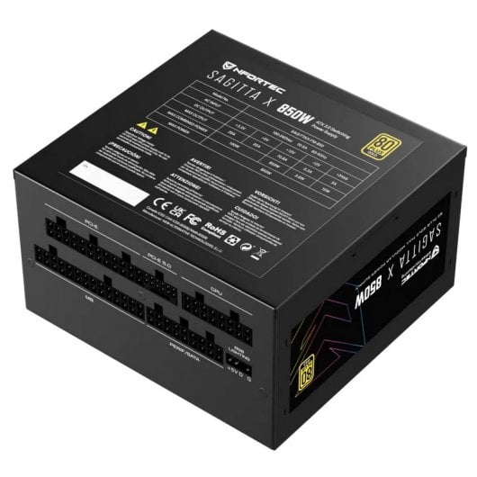 Nfortec Sagitta X 850W PCIE 5.0 80 Plus Gold Full Modular A-RGB