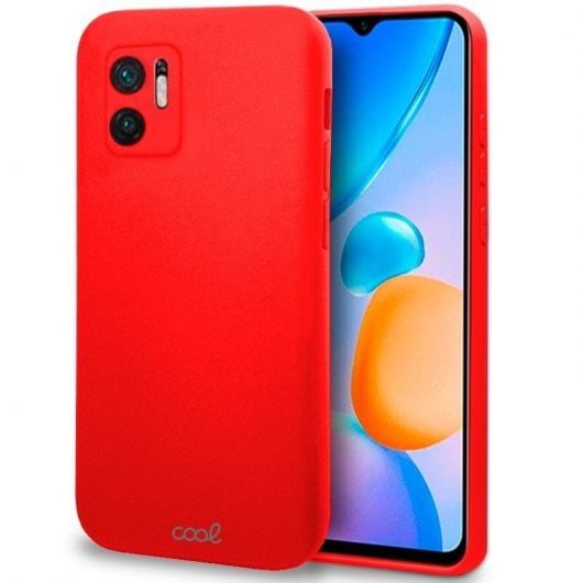Estojo Cool Red Cover para Xiaomi Redmi 10 5G