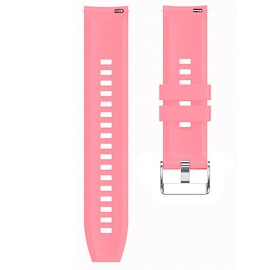 Bracelet en caoutchouc rose universel cool 22 mm pour Amazfit GTR/Stratos/Huawei/Samsung/Cool Elite/Sunset