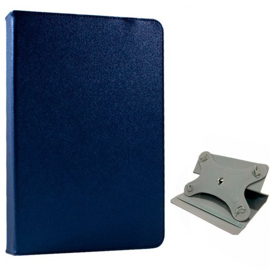 Cool Funda Giratoria Liso Azul para Ebook / Tablet 9"