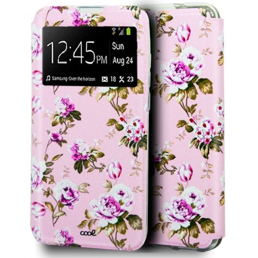 Cool Flip Cover Case Dessins Fleurs pour iPhone 12 / 12 Pro