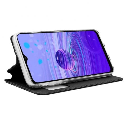 Cool Funda Flip Cover Lisa Negra para TCL 40R 5G