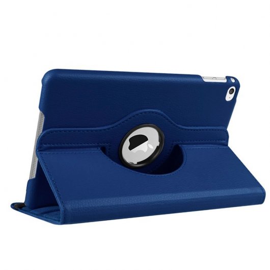 Coole blaue Kunstlederhülle für iPad Mini 4 / iPad Mini 5 (2019)