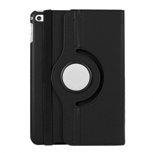 Fantastica custodia in similpelle nera per iPad Mini / Mini 2 Retina / Mini 3