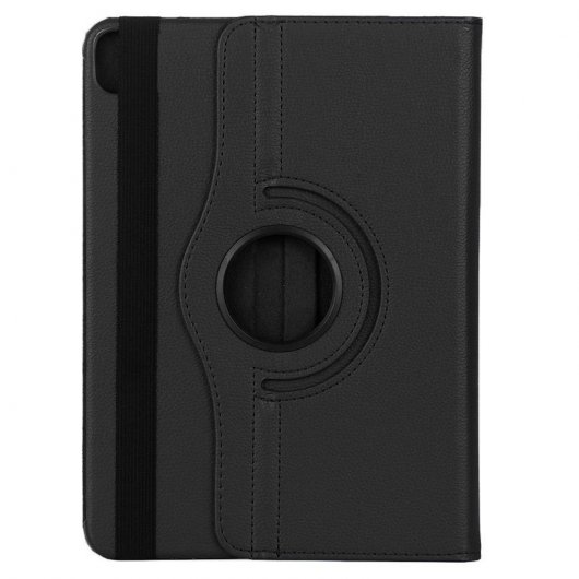 Étui rotatif en similicuir noir cool pour iPad Mini 6 (2021) / Mini 7 (2024)