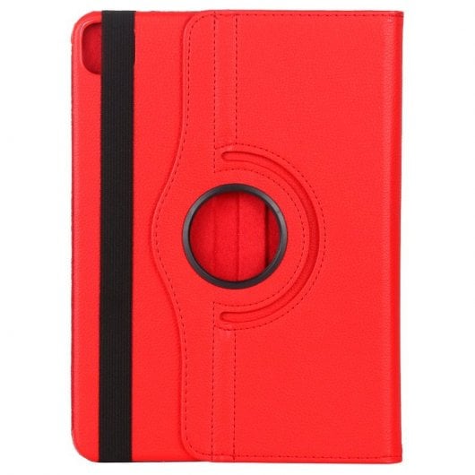COOL Hülle für iPad Pro 12.9 (2020 / 2021 / 2022) / iPad Air 13 (2024 / 2025) Rotes Kunstleder