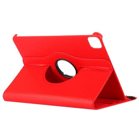COOL Hülle für iPad Pro 12.9 (2020 / 2021 / 2022) / iPad Air 13 (2024 / 2025) Rotes Kunstleder