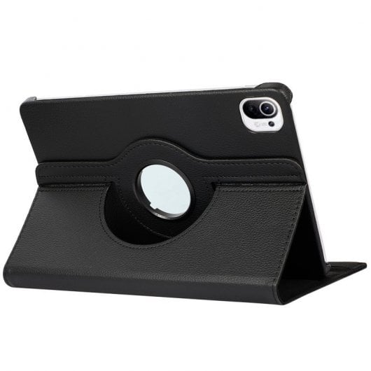 Cool Funda Polipiel Lisa Negra para Xiaomi Pad 5 / Pad 5 Pro