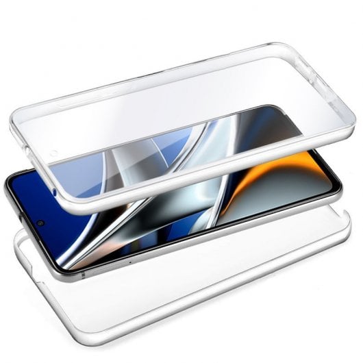 Cool Funda Silicona 3D Transparente Frontal/Trasera para Xiaomi Poco X4 Pro 5G