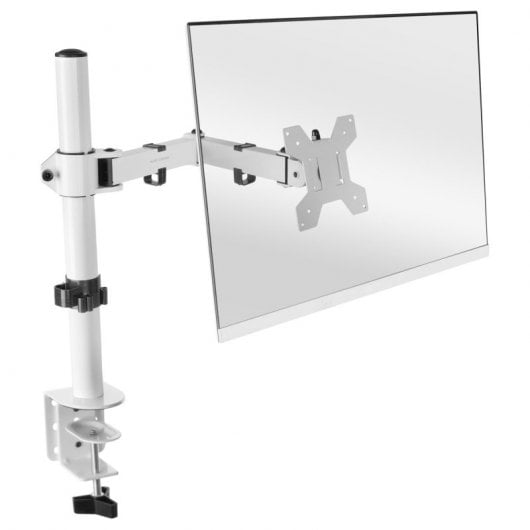 Mars Gaming MARM1W Soporte de Brazo para Monitor 13"-32" VESA 100x100 Máx 8Kg Blanco