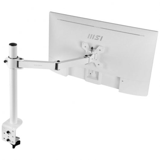 Mars Gaming MARM1W Soporte de Brazo para Monitor 13"-32" VESA 100x100 Máx 8Kg Blanco
