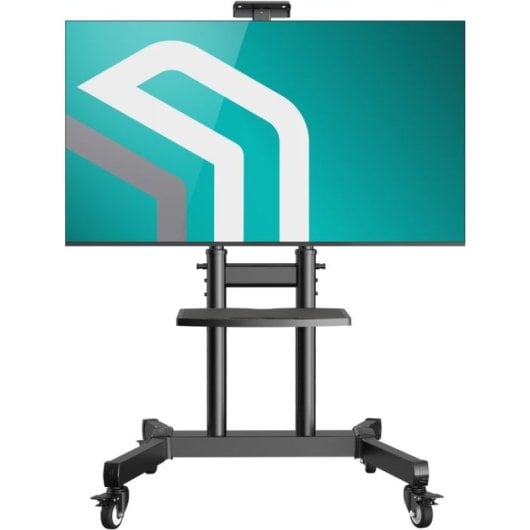 Onkron TS1891-B Soporte TV 50"-90", 100kg max, VESA 800x600, Inclinable, Altura Regulable, Negro