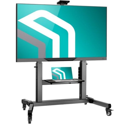 ONKRON TS1991-B Soporte TV 50"-100", 120kg max, VESA 200x200-1000x600, Altura Ajustable, Negro