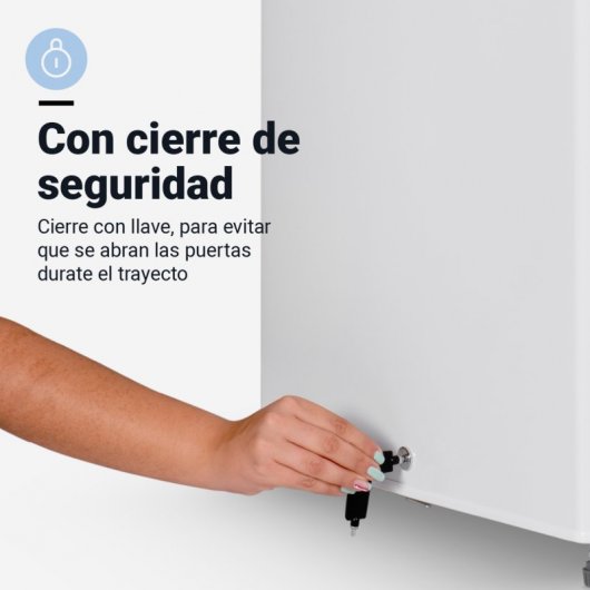 Mini réfrigérateur universel Blue Zeya 6030W 88L avec connexion 12V blanc