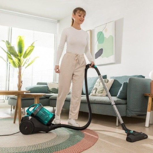 Aspirateur traîneau Cecotec Conga Rockstar Multicyclonic Compact Plus 800W Filtre haute efficacité