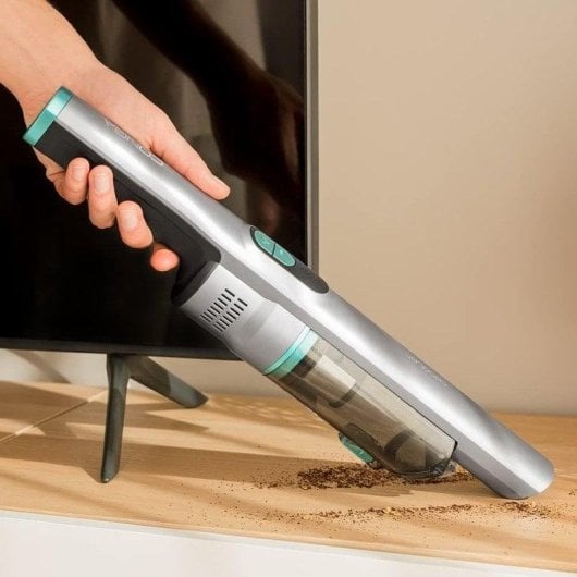 Aspirador de mão sem fios Cecotec Conga Rockstar Micro+ 200W Autonomia 40min Base autocarga