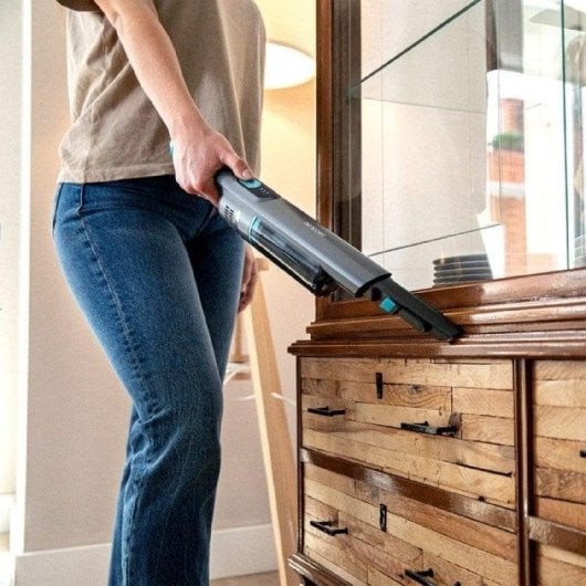 Aspirador de Mão Cecotec Conga Rockstar Micro+ Turbo 210W 40min Filtro Alta Eficiência