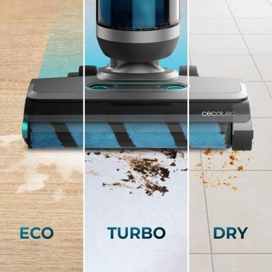 Aspirador Lava e Aspira sem Fio Cecotec FreeGo Wash&Vacuum 200W 35min Depósito Duplo